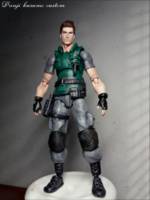 Chris redfield (Resident Evil) Custom Action Figure