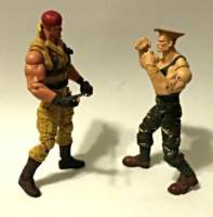 Rolento (Street Fighter/Final Fight) (Street Fighter) Custom Action Figure
