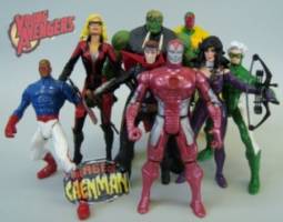 Young Avengers Hulkling & Wiccan (Marvel) Custom Action Figure