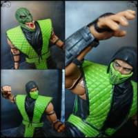 Player 2 Reptile (Mortal Kombat) Custom Action Figure