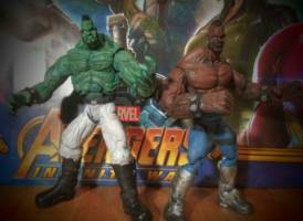 Abobo green (Double Dragon) Custom Action Figure