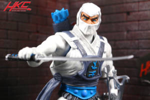 Slamurai (White MOTUC ninja) (Masters of the Universe) Custom Action Figure