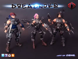 THE DREADNOKS (G.I. Joe) Custom Action Figure