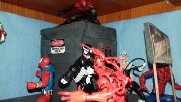 Rooftop Diorama 1/12 scale (Marvel Legends) (Marvel Legends) Custom Diorama / Playset