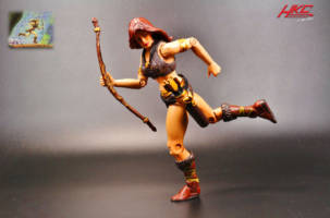 Motuc Sharella (Powers of Grayskull figure by HKC) (Masters of the Universe) Custom Action Figure