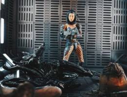 Machiko Noguchi AKA  Da'dtou-di (Alien vs Predator) Custom Action Figure