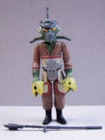 Gort - Temperor Skiff Guard (Vintage Style) (Star Wars) Custom Action Figure [Front View]