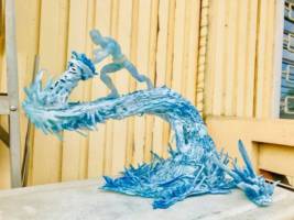 Ice Man (Marvel Legends) Custom Diorama / Playset [Ice slide 3]
