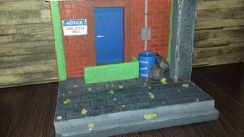 Back Entry Diorama (1/12 Scale) (Marvel Legends) Custom Diorama / Playset