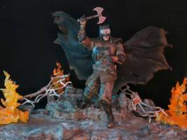 Red son Batman (DC Universe) Custom Action Figure