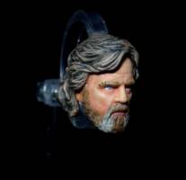 Black series 6" Old Luke Skywalker head (Star Wars) Custom Action Figure