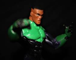John Stewart GL Ultraviolet (DC Superheroes) Custom Action Figure