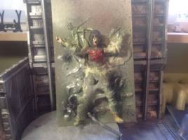 Aliens chest bursted woman (Aliens) Custom Diorama / Playset