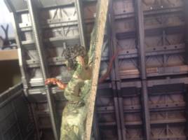 Aliens chest bursted woman (Aliens) Custom Diorama / Playset