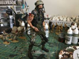 Seargent Daniel Beidelschies (Aliens) Custom Action Figure