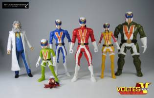 Voltes Team (Voltes V) Custom Action Figure