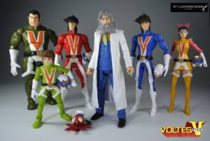Voltes Team (Voltes V) Custom Action Figure