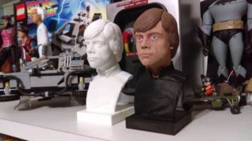 Luke Skywalker Jedi Knight (3D Printed Bust) (Star Wars) Custom Statue / Bust