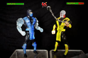 Scorpion (unmasked) (Mortal Kombat) Custom Action Figure