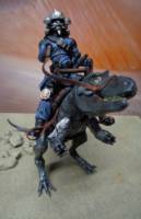 Wasteland Samurai and Pet Dino (G.I. Joe) Custom Action Figure