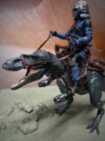 Wasteland Samurai and Pet Dino (G.I. Joe) Custom Action Figure
