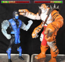 Sub Zero MK (Mortal Kombat) Custom Action Figure