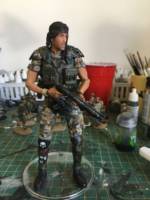 Corporal Bryce “Fez” Garza (Aliens) Custom Action Figure