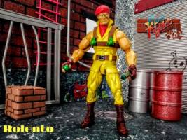 Rolento "Final Fight 1" (Final Fight) Custom Action Figure