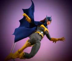 Batgirl (inspired by Mezco One:12 Collective) (One:12 Collective) Custom Action Figure