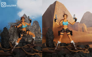 Lara Croft (Top Cow) (Tomb Raider) Custom Action Figure