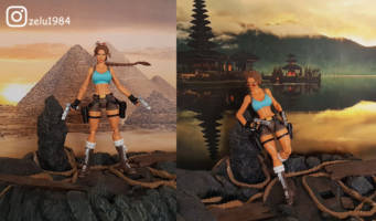 Lara Croft (Top Cow) (Tomb Raider) Custom Action Figure