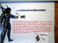 Using Magnets and Screws to Create Swivel Joints Custom Tutorial Picture #2 [The Cut Joint]