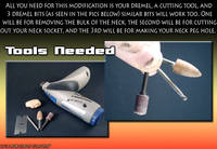 Converting Swivel Heads to Fit Swivel-Hinge Necks Custom Tutorial Picture #3