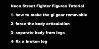 Modding NECA's Street Fighter 4 Ryu Figure Custom Tutorial Picture #1