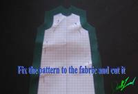 Fabric Vest for a 12-inch Figure Custom Tutorial Picture #6