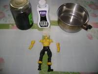 Color Dye Your Action Figures Custom Tutorial Picture #1