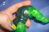 Cracking Figures Apart With Minimal Damage Custom Tutorial Picture #2 [Find the chest's seam]