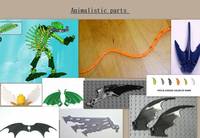 Using LEGO for Customs Custom Tutorial Picture #18 [Animalistic/Special big parts]