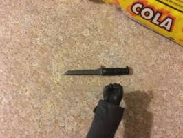 Creating a Knife for Figures with Closed Fists Custom Tutorial Picture #1 [Reference]