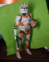 Attaching Cast and 3D Printed Heads to Neck Balls with Foam Strips Custom Tutorial Picture #4 [Profit]