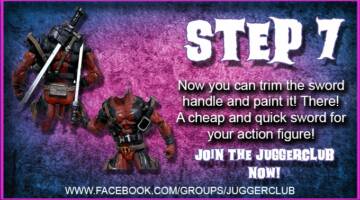 FB JuggerClub - Convert a Zip Tie into a Ninja Sword - EASY! Custom Tutorial Picture #8
