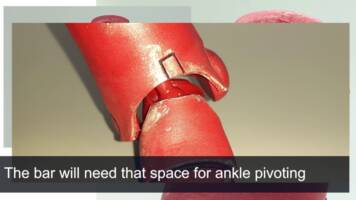 Better Ankle Articulation for the McFarlane Space Marine Custom Tutorial Picture #3 [Step 02]