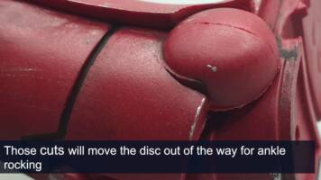 Better Ankle Articulation for the McFarlane Space Marine Custom Tutorial Picture #8 [Step 05b]