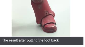 Better Ankle Articulation for the McFarlane Space Marine Custom Tutorial Picture #9 [Step 06]