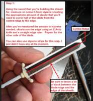 Making a Sheath Custom Tutorial Picture #1