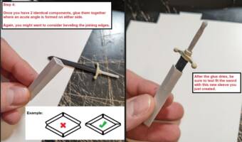 Making a Sheath Custom Tutorial Picture #4